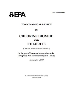 Informe toxicológico del Dioxido de Cloro